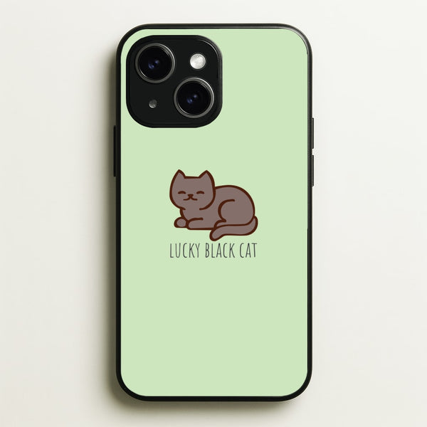 Lucky Black Cat - Cats  - Cats Phone Case for iPhone 15 Plus