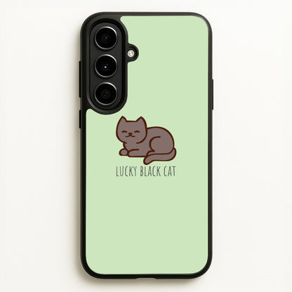 Lucky Black Cat - Cats  - Cats Phone Case for Galaxy A56