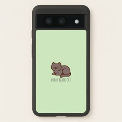 Lucky Black Cat - Cats  - Cats Phone Case for Google Pixel 8a