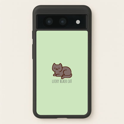 Lucky Black Cat - Cats  - Cats Phone Case for Google Pixel 8a