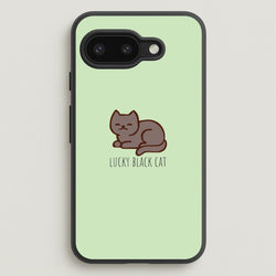 Lucky Black Cat - Cats  - Cats Phone Case for Google Pixel 9a