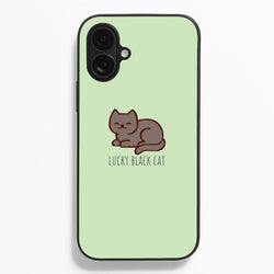 Lucky Black Cat - Cats Phone Case