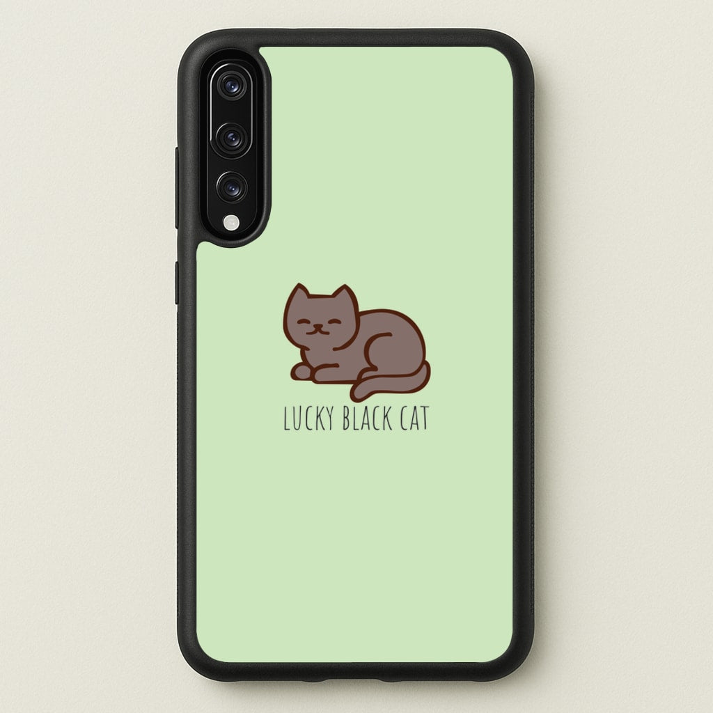 Lucky Black Cat - Cats  - Cats Phone Case for Huawei P20 Pro