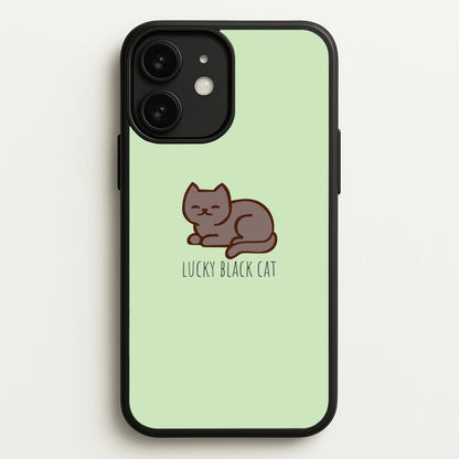 Lucky Black Cat - Cats  - Cats Phone Case for iPhone 11