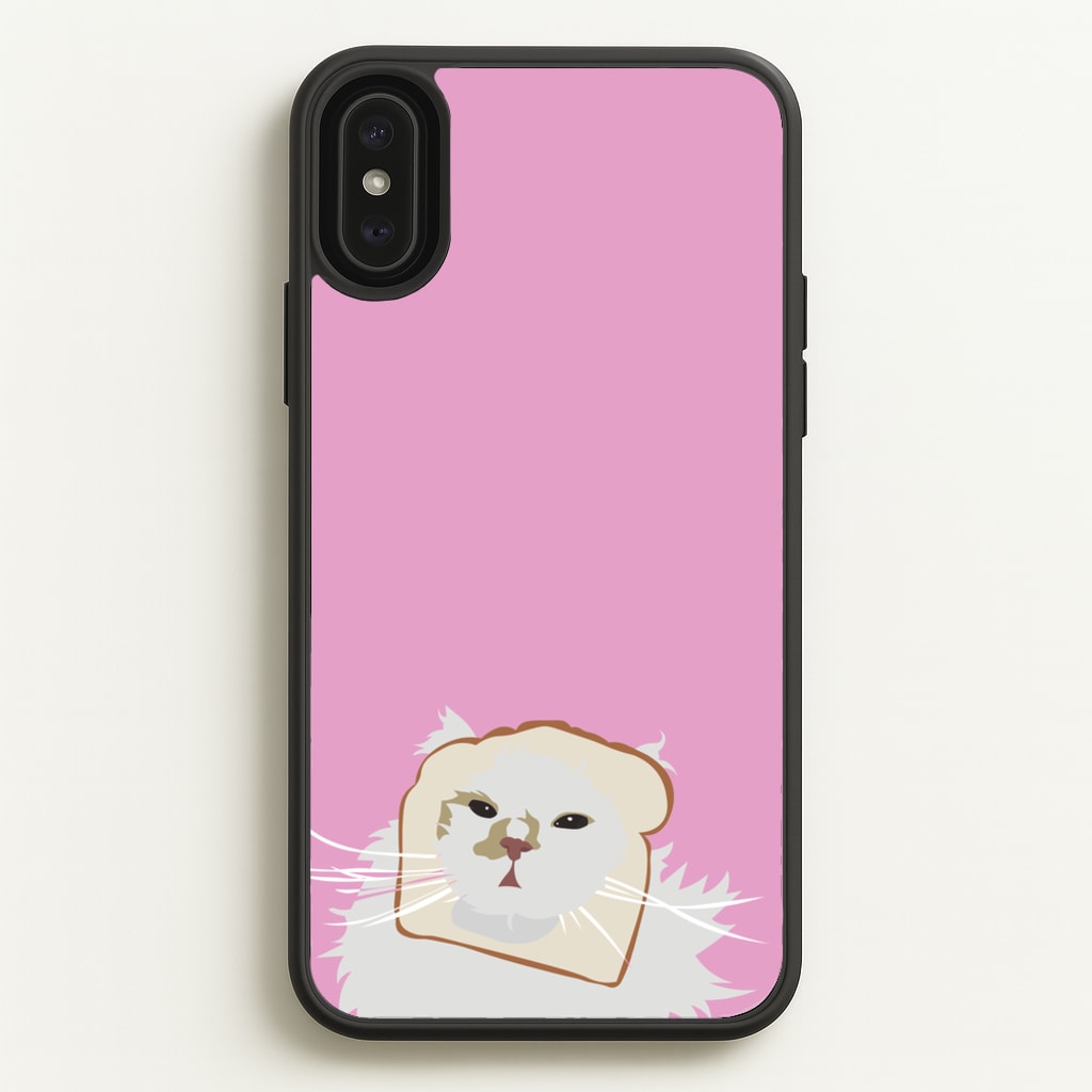 Silly Cat - Cats  - Cats Phone Case for iPhone XS Max