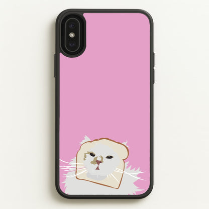 Silly Cat - Cats  - Cats Phone Case for iPhone XS Max