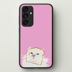 Silly Cat - Cats  - Cats Phone Case for Galaxy A35