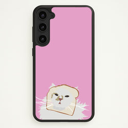 Silly Cat - Cats  - Cats Phone Case for Galaxy S23
