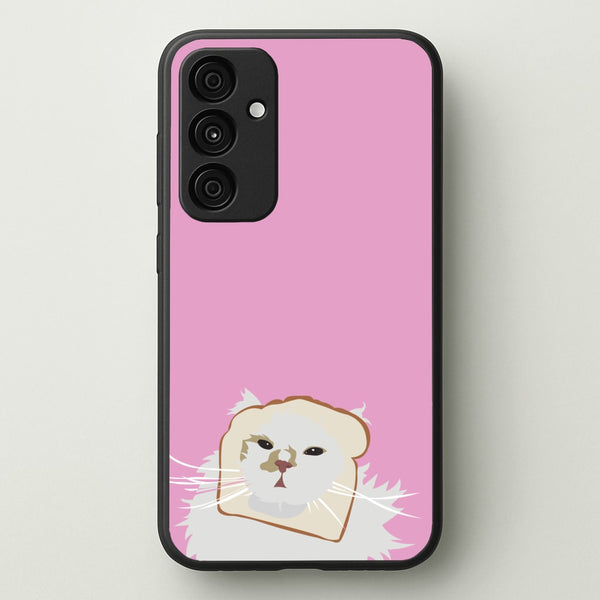 Silly Cat - Cats  - Cats Phone Case for Galaxy A55