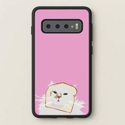 Silly Cat - Cats  - Cats Phone Case for Galaxy S10 Plus