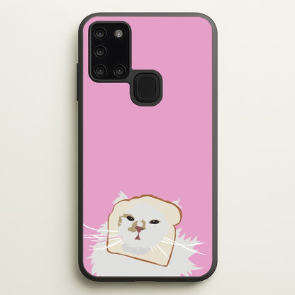 Silly Cat - Cats  - Cats Phone Case for Galaxy A21s