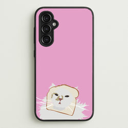 Silly Cat - Cats  - Cats Phone Case for Galaxy A14