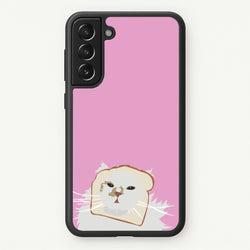 Silly Cat - Cats  - Cats Phone Case for Galaxy S21FE