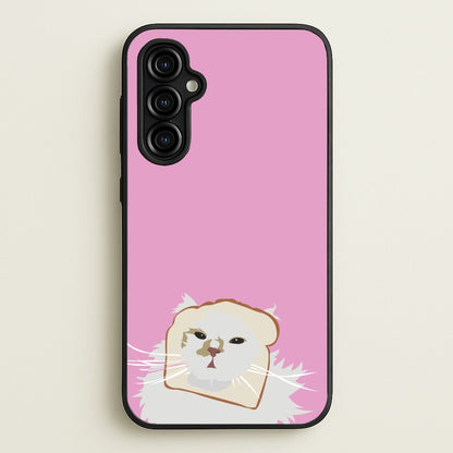 Silly Cat - Cats  - Cats Phone Case for Galaxy A54