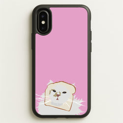 Silly Cat - Cats  - Cats Phone Case for iPhone X / XS