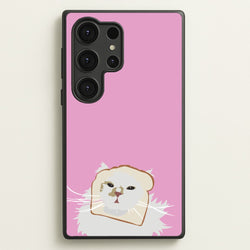 Silly Cat - Cats  - Cats Phone Case for Galaxy S25 Ultra