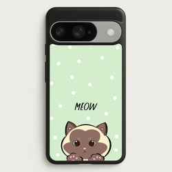 Meow Green - Cats Phone Case for Google Pixel 10 / 10 Pro