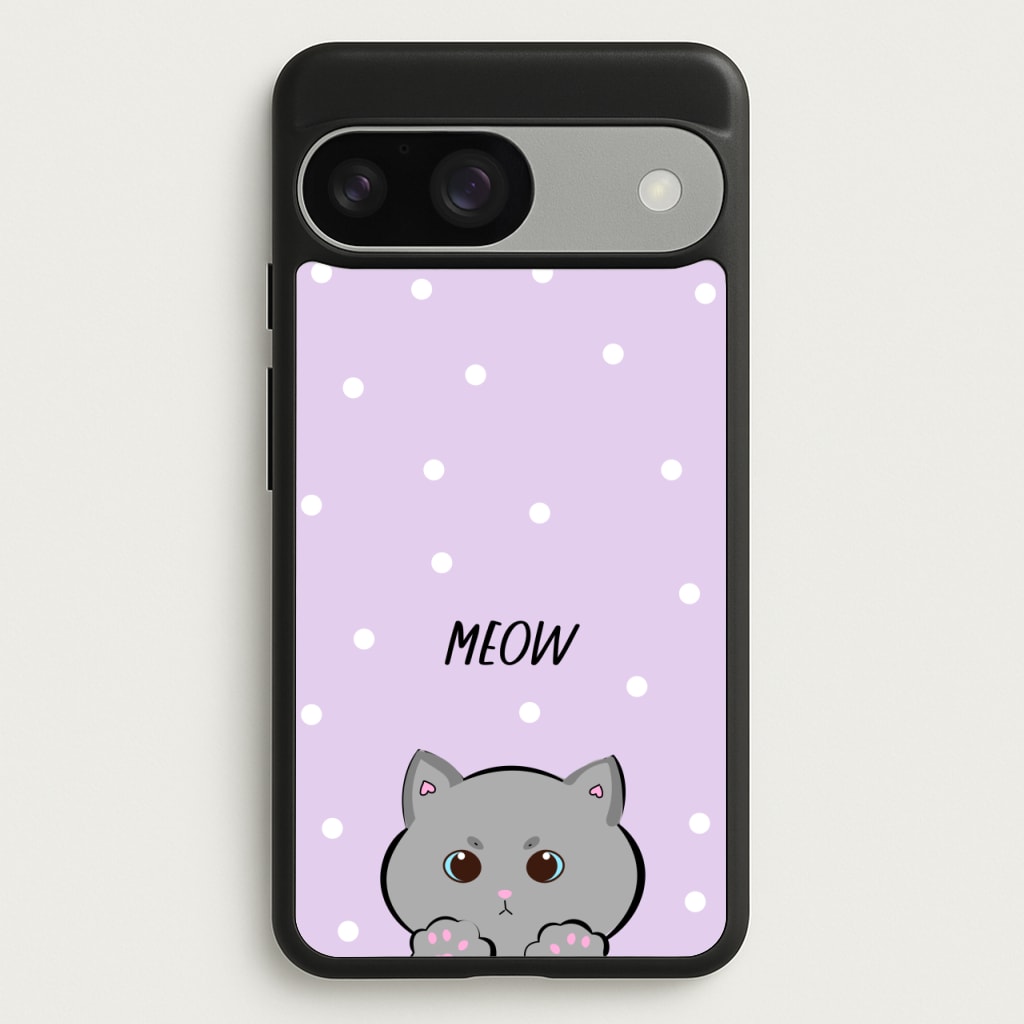 Grey Kitty - Cats  - Cats Phone Case for Google Pixel 9 / 9 Pro