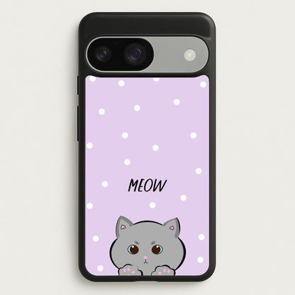 Grey Kitty - Cats  - Cats Phone Case for Google Pixel 9 / 9 Pro
