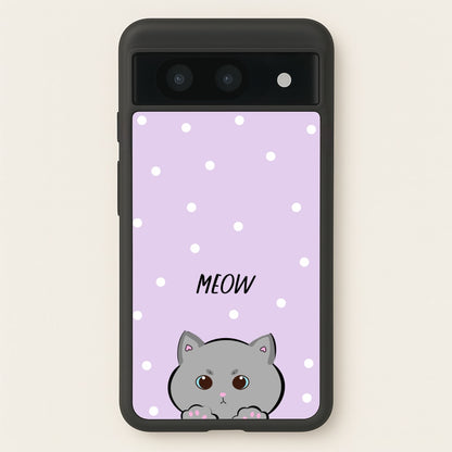 Grey Kitty - Cats  - Cats Phone Case for Google Pixel 8a