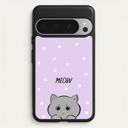 Grey Kitty - Cats  - Cats Phone Case for Google Pixel 9 Pro XL