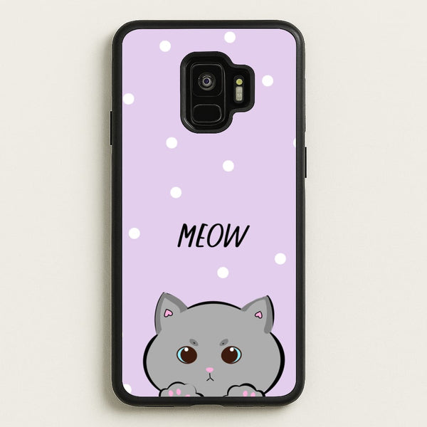 Grey Kitty - Cats  - Cats Phone Case for Galaxy S9