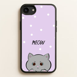 Grey Kitty - Cats  - Cats Phone Case for iPhone 6 / 7 / 8 / SE