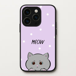 Grey Kitty - Cats  - Cats Phone Case for iPhone 14 Pro