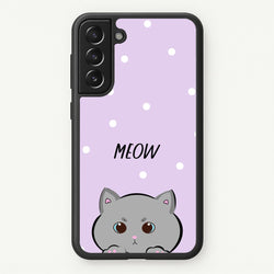Grey Kitty - Cats  - Cats Phone Case for Galaxy S22 Plus