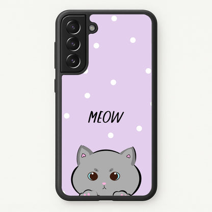 Grey Kitty - Cats  - Cats Phone Case for Galaxy S22 Plus