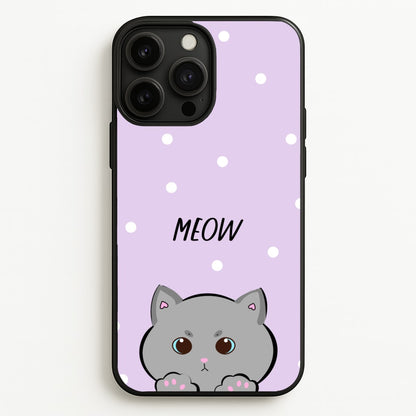 Grey Kitty - Cats  - Cats Phone Case for iPhone 13 Pro Max