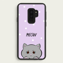 Grey Kitty - Cats  - Cats Phone Case for Galaxy S9 Plus