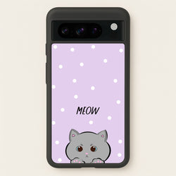 Grey Kitty - Cats  - Cats Phone Case for Google Pixel 8 Pro