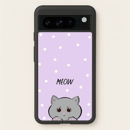 Grey Kitty - Cats  - Cats Phone Case for Google Pixel 8 Pro