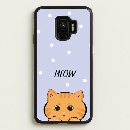 Ginger Cat - Cats  - Cats Phone Case for Galaxy S9