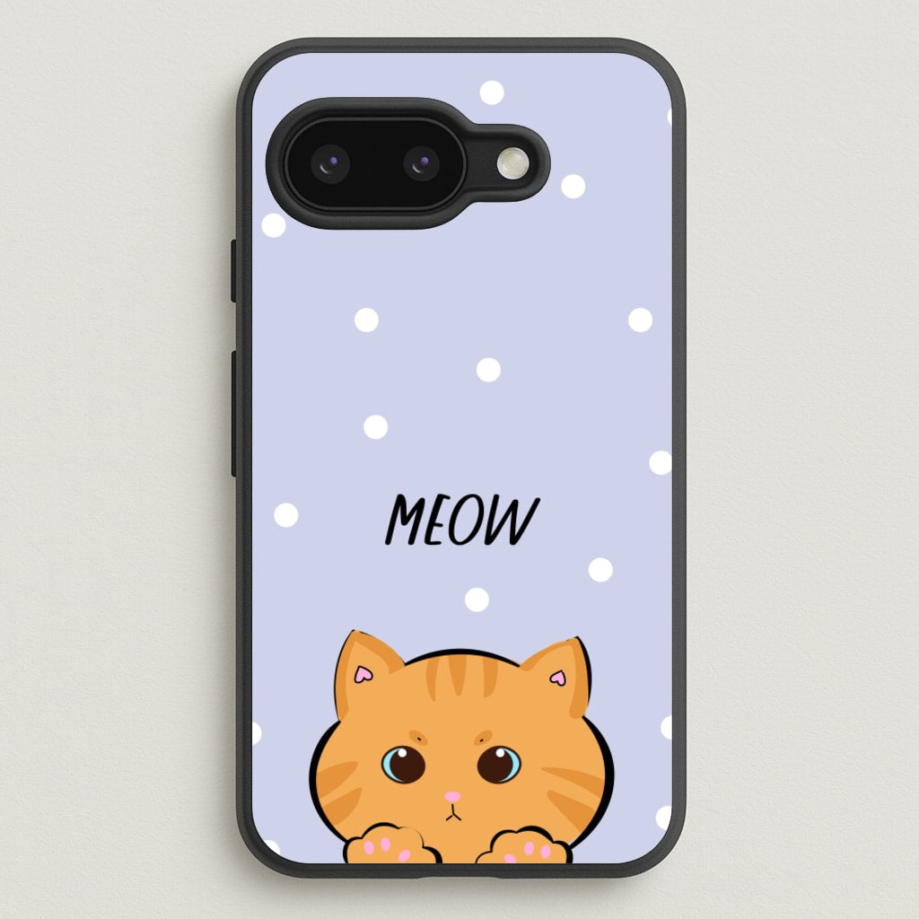 Ginger Cat - Cats  - Cats Phone Case for Google Pixel 9a