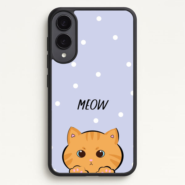 Ginger Cat - Cats  - Cats Phone Case for Galaxy S25 Edge