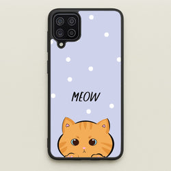Ginger Cat - Cats  - Cats Phone Case for Galaxy A12