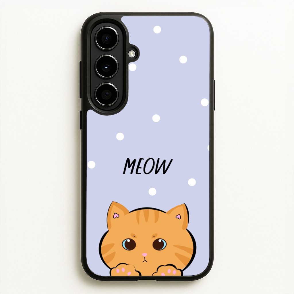 Ginger Cat - Cats  - Cats Phone Case for Galaxy A56