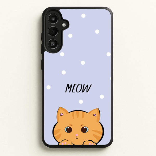 Ginger Cat - Cats  - Cats Phone Case for Galaxy A34