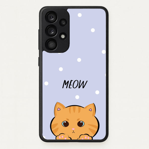 Ginger Cat - Cats  - Cats Phone Case for Galaxy A33