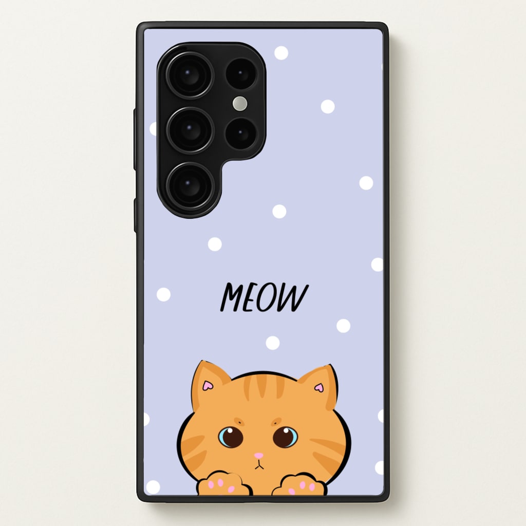 Ginger Cat - Cats  - Cats Phone Case for Galaxy S24 Ultra