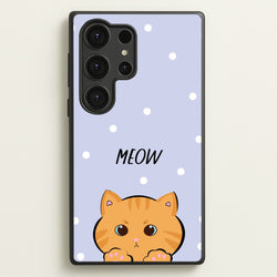 Ginger Cat - Cats  - Cats Phone Case for Galaxy S25 Ultra
