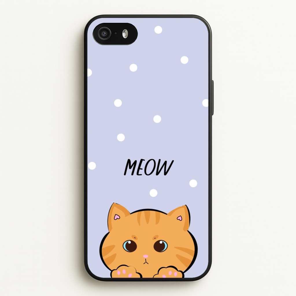 Ginger Cat - Cats  - Cats Phone Case for iPhone 5 / 5s / SE 2016