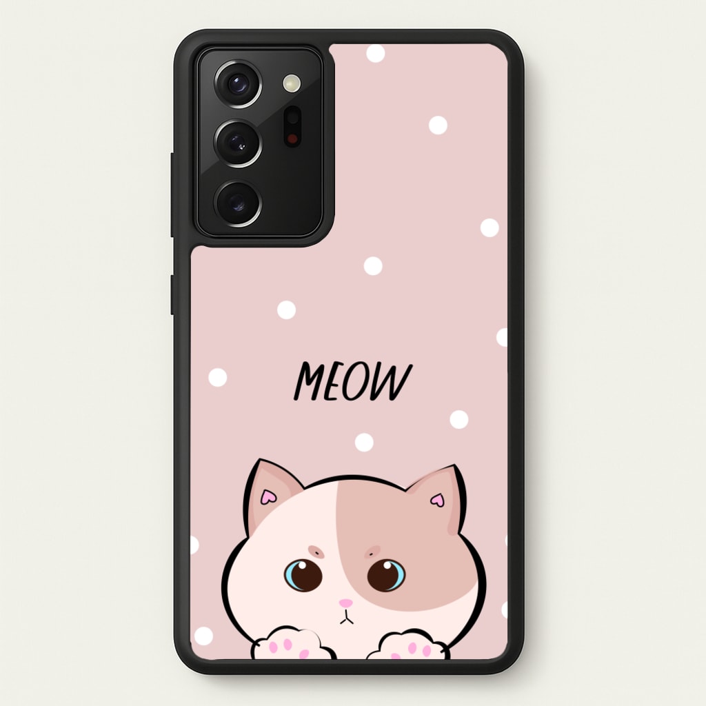 Pale Cat - Cats  - Cats Phone Case for Galaxy Note 20 Ultra