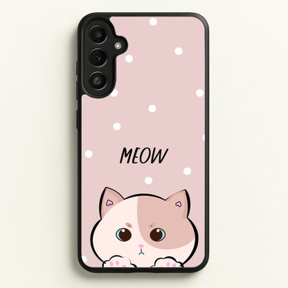 Pale Cat - Cats  - Cats Phone Case for Galaxy A34