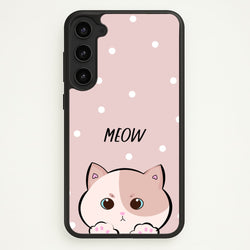 Pale Cat - Cats  - Cats Phone Case for Galaxy S23