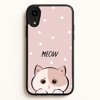 Pale Cat - Cats  - Cats Phone Case for iPhone XR