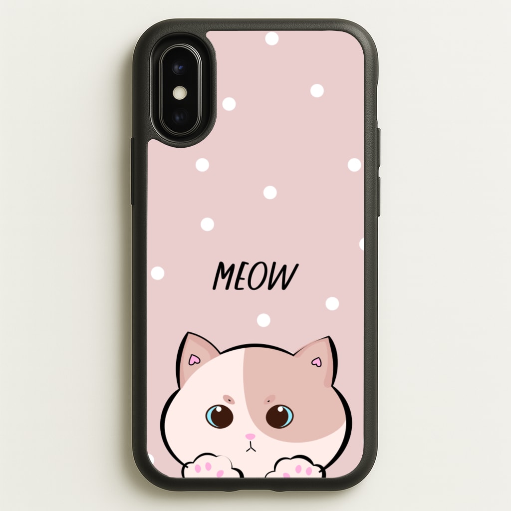 Pale Cat - Cats  - Cats Phone Case for iPhone X / XS