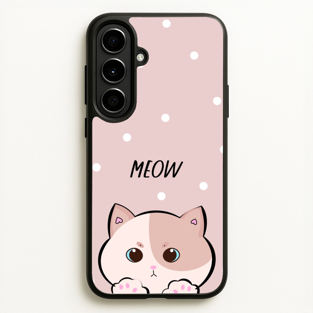 Pale Cat - Cats  - Cats Phone Case for Galaxy A56